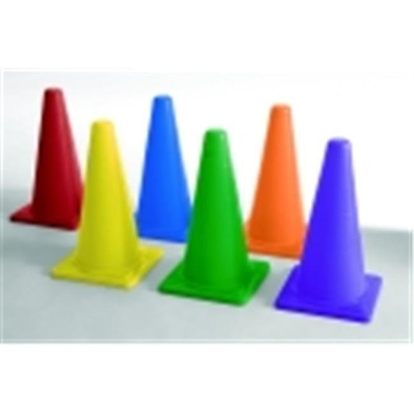 Sportime 20 in. Medium Weight Cones; Set 6, Sportime, Mfr#: 1478751